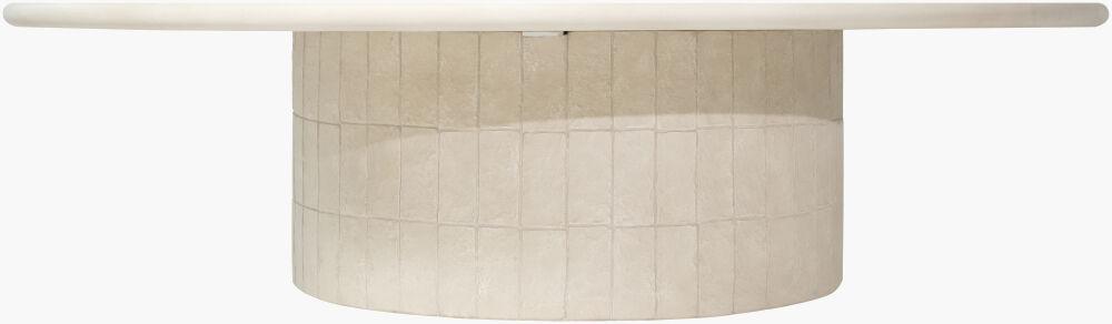 Surya Nidio NIDI-002 15"H x 51"W x 51"D Accent Table