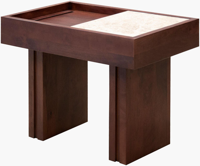 Surya Olwen OLWN-001 22"H x 28"W x 28"D Accent Table