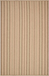Surya Cabana Stripe Neutral 2' x 3' Handmade Rug
