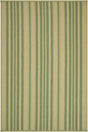 Surya Cabana Stripe Sage 7'6" x 9'6" Handmade Rug