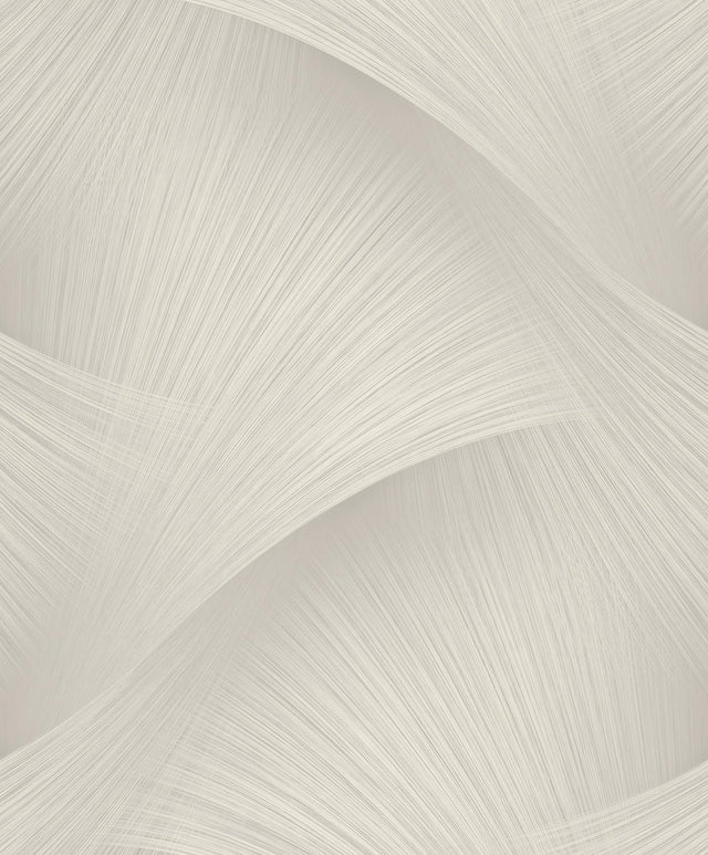 York Wallcoverings Etched Reeds Light Grey Abstract Wallpaper