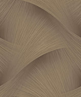 York Wallcoverings Etched Reeds Coffee Abstract Wallpaper