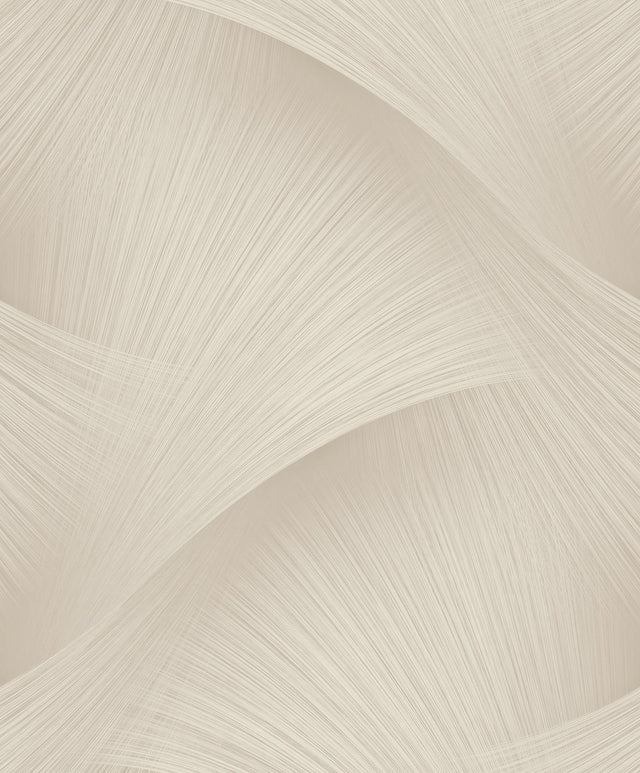York Wallcoverings Etched Reeds Beige Abstract Wallpaper