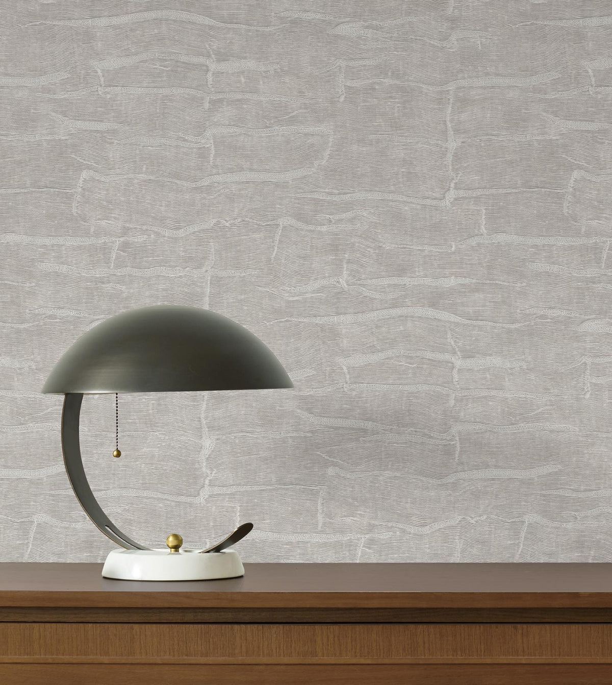 York Wallcoverings Sculpted Burlap Grey Textured Wallpaper