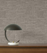 York Wallcoverings Sculpted Burlap Dark Grey Textured Wallpaper
