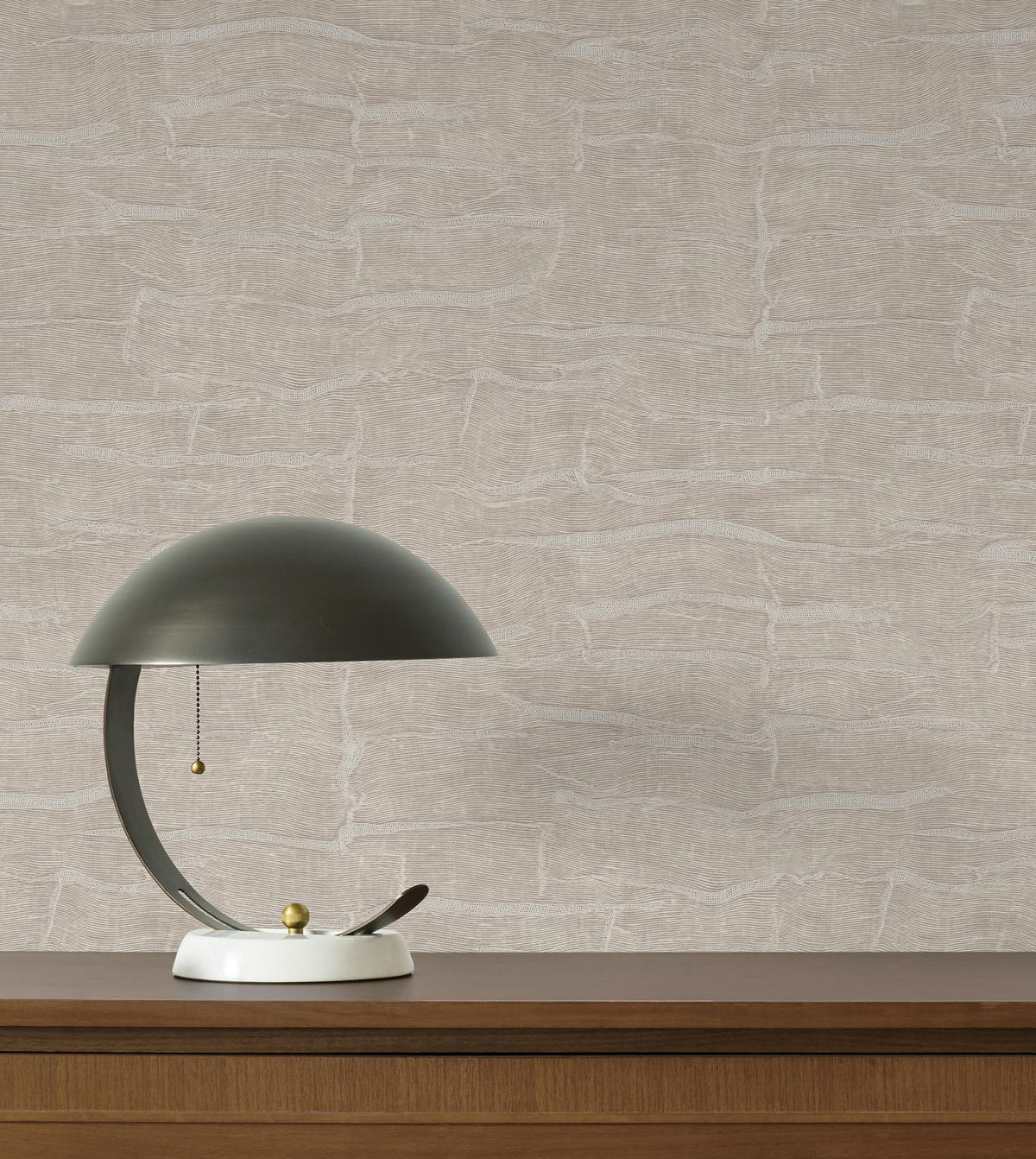 York Wallcoverings Sculpted Burlap Taupe Textured Wallpaper