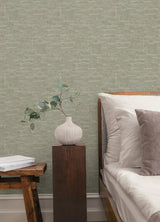 York Wallcoverings Sculpted Burlap Moss Textured Wallpaper