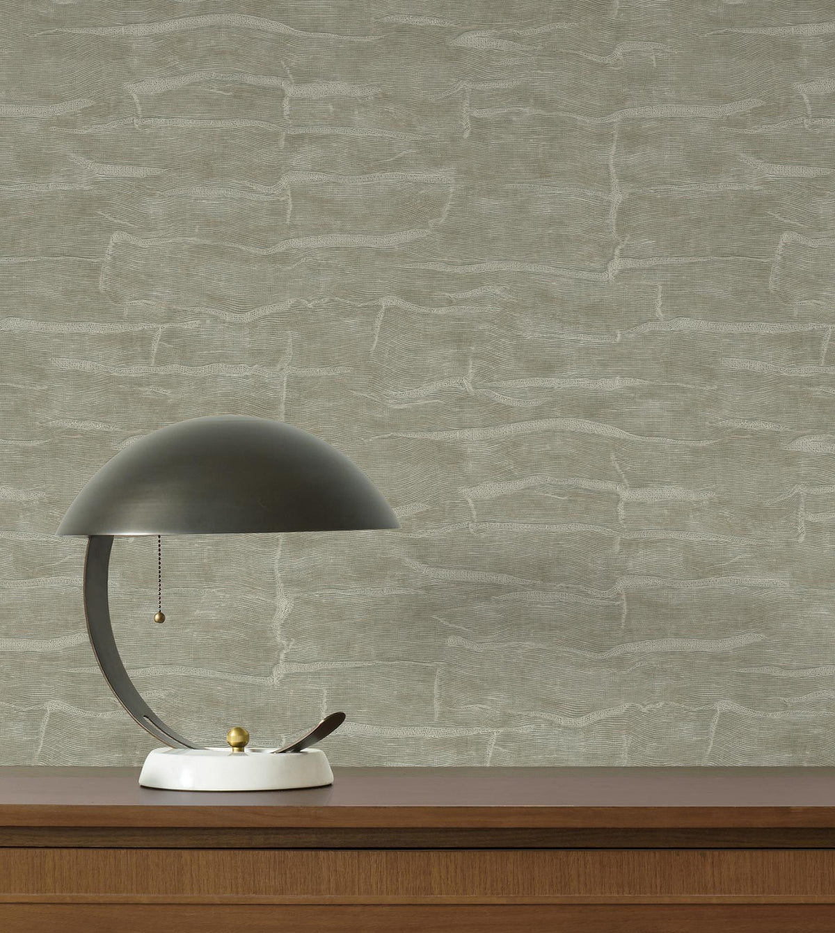 York Wallcoverings Sculpted Burlap Moss Textured Wallpaper