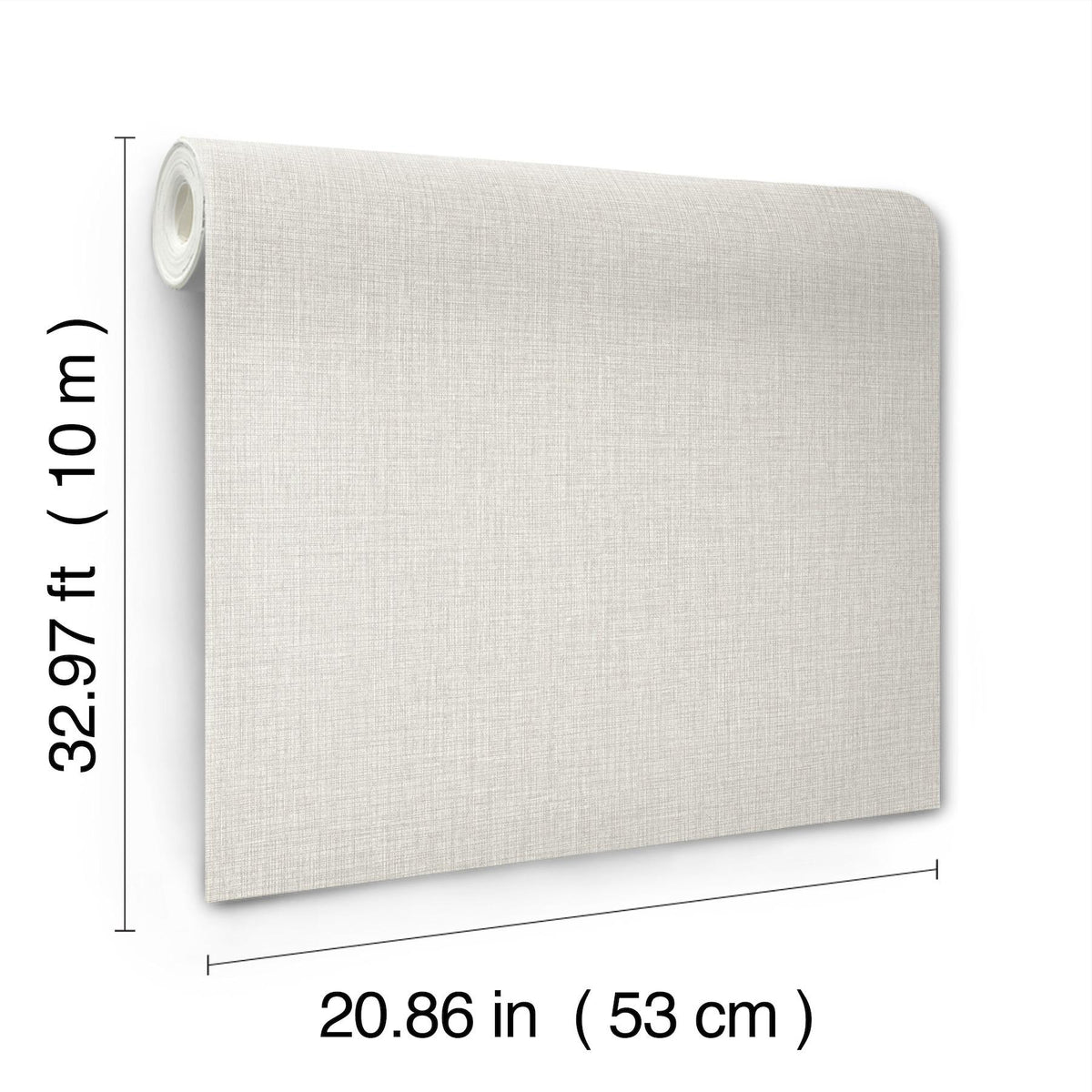 York Wallcoverings Egyptian Linen Eggshell Faux Fabric Wallpaper