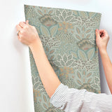 York Wallcoverings Catherine Sage Botanical Wallpaper