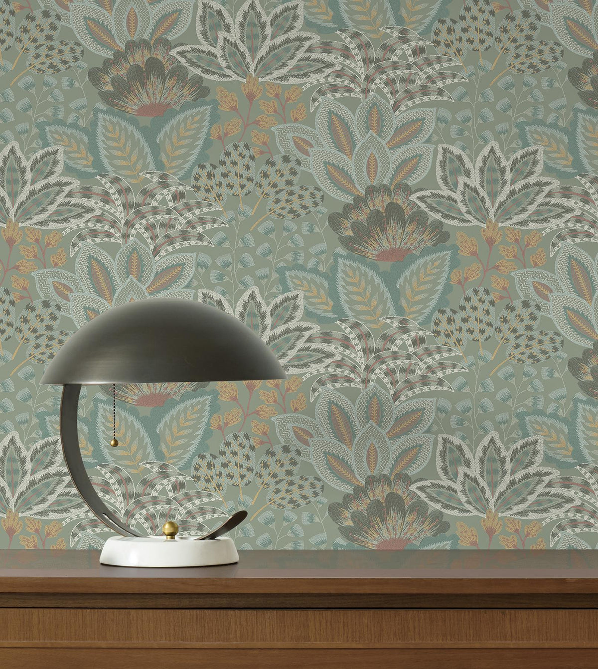 York Wallcoverings Catherine Sage Botanical Wallpaper