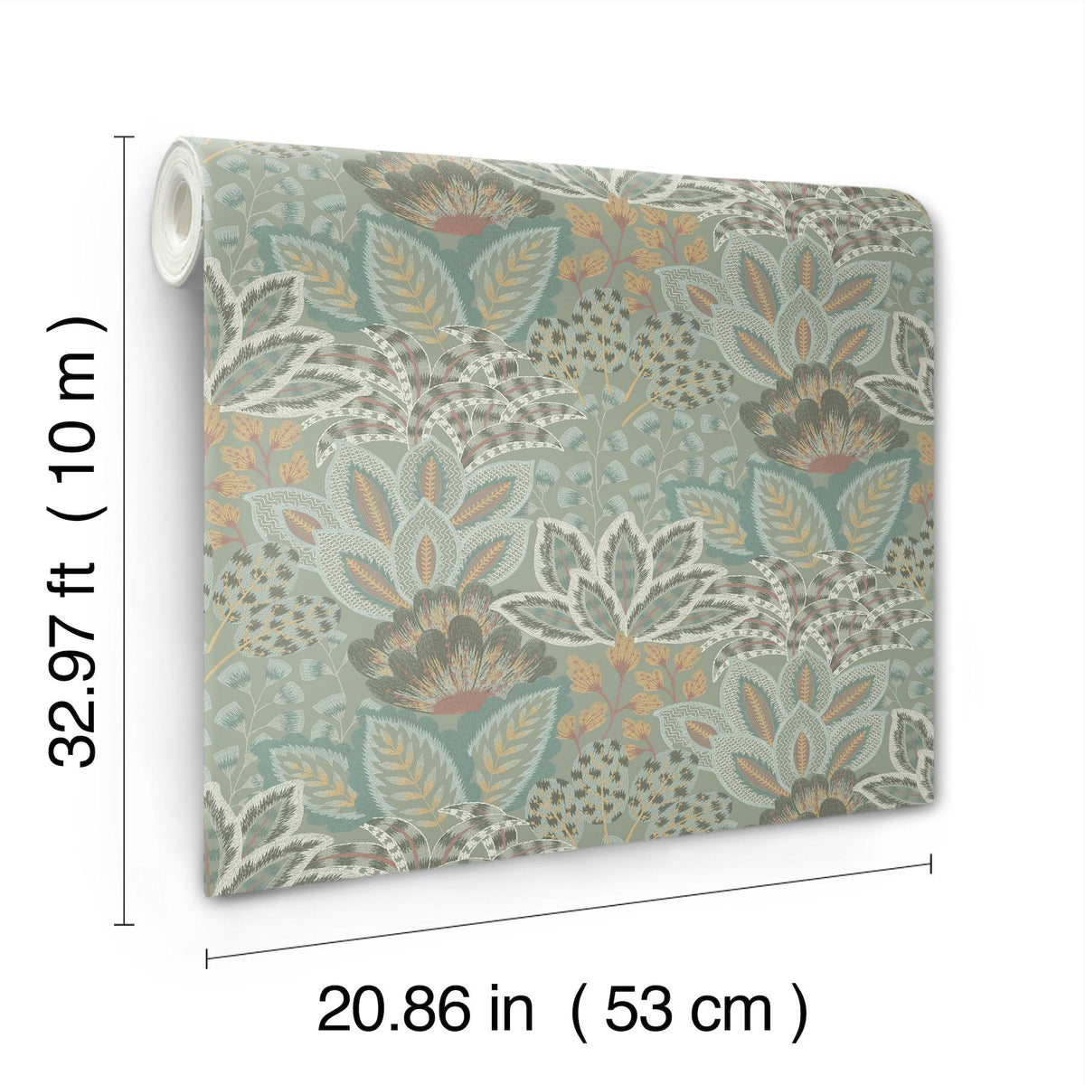 York Wallcoverings Catherine Sage Botanical Wallpaper
