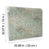 York Wallcoverings Catherine Sage Botanical Wallpaper
