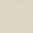 York Wallcoverings Egyptian Linen Cream Faux Fabric Wallpaper