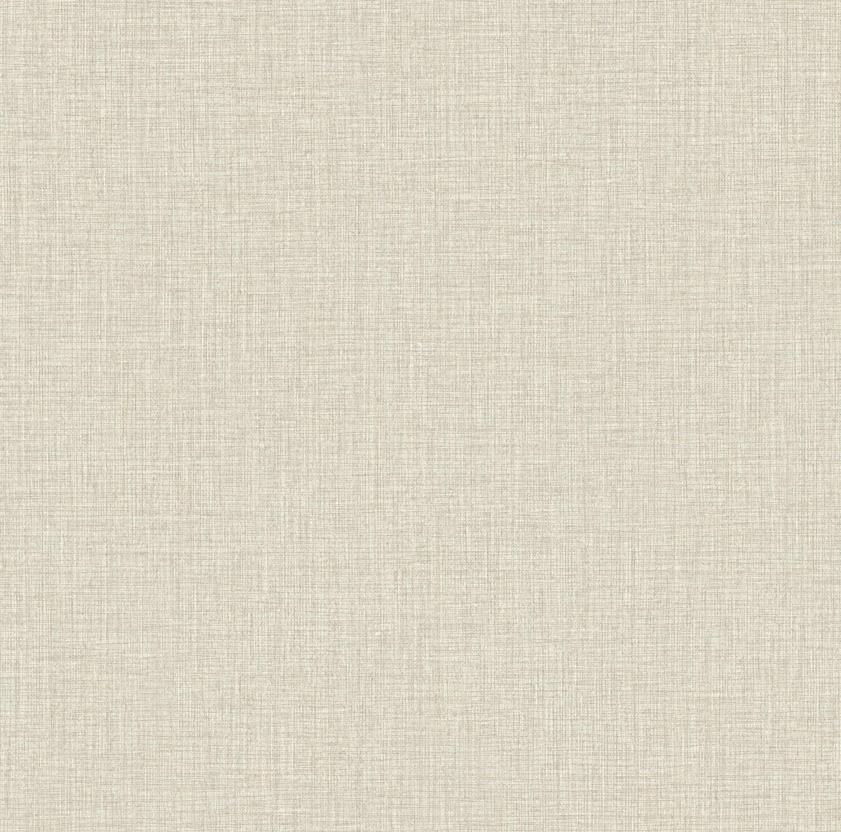York Wallcoverings Egyptian Linen Cream Faux Fabric Wallpaper