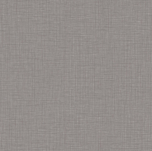 York Wallcoverings Egyptian Linen Sterling Faux Fabric Wallpaper