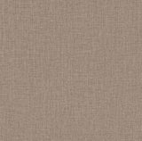 York Wallcoverings Egyptian Linen Brown Faux Fabric Wallpaper