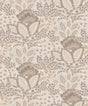 York Wallcoverings Catherine Neutral Botanical Wallpaper