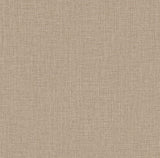 York Wallcoverings Egyptian Linen Light Brown Faux Fabric Wallpaper