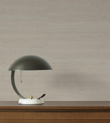 York Wallcoverings Fine Silk Taupe Faux Fabric Wallpaper