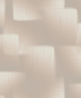 York Wallcoverings Silk Madras Beige Abstract Geometric Wallpaper