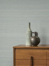 York Wallcoverings Fine Silk Slate Faux Fabric Wallpaper