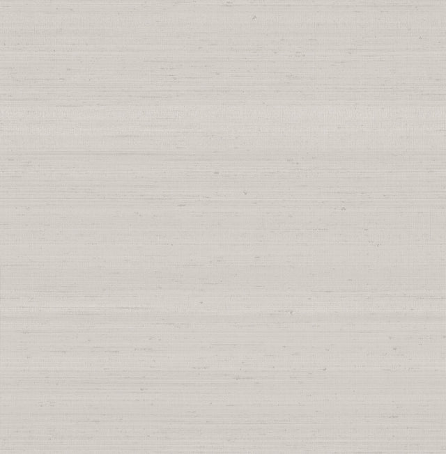 York Wallcoverings Fine Silk Light Grey Faux Fabric Wallpaper