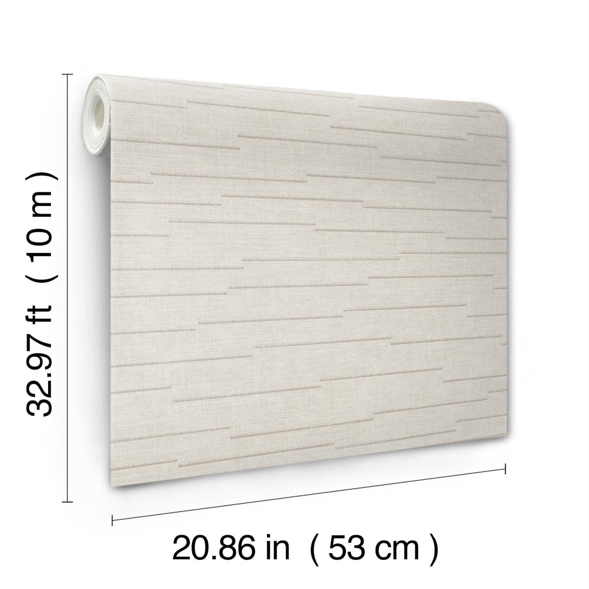 York Wallcoverings Latitude Eggshell Striated Wallpaper