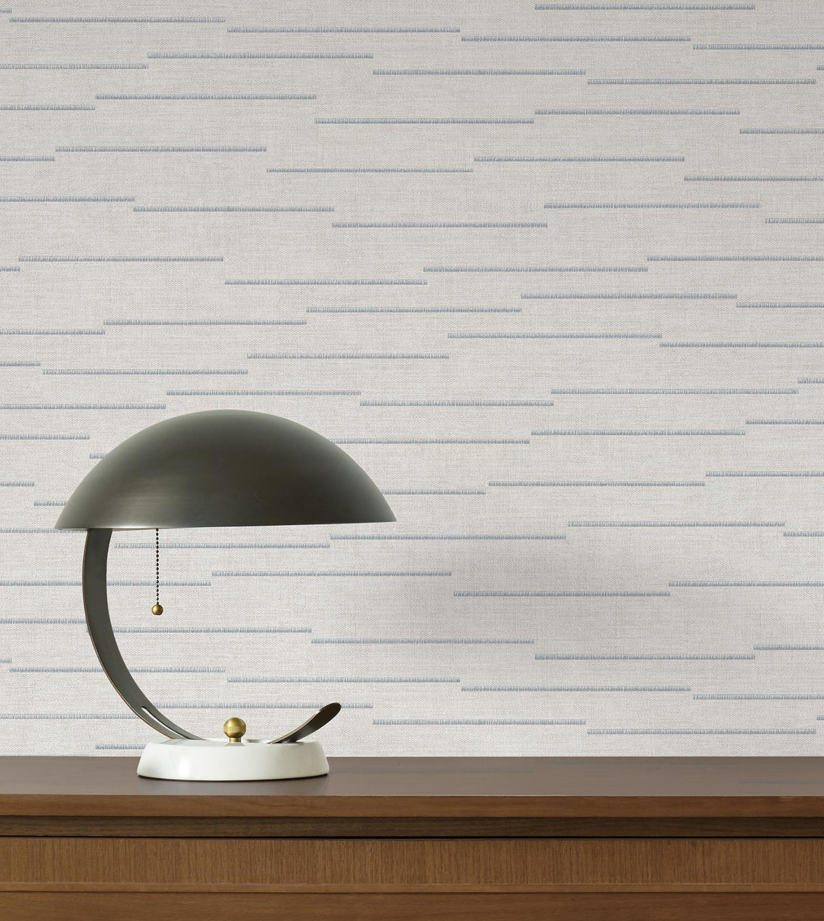 York Wallcoverings Latitude Ivory Striated Wallpaper