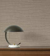 York Wallcoverings Latitude Taupe Striated Wallpaper