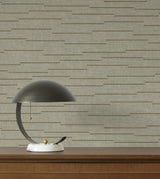 York Wallcoverings Latitude Neutral Striated Wallpaper