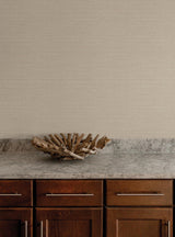 York Wallcoverings Sky Line Light Brown Textured Wallpaper