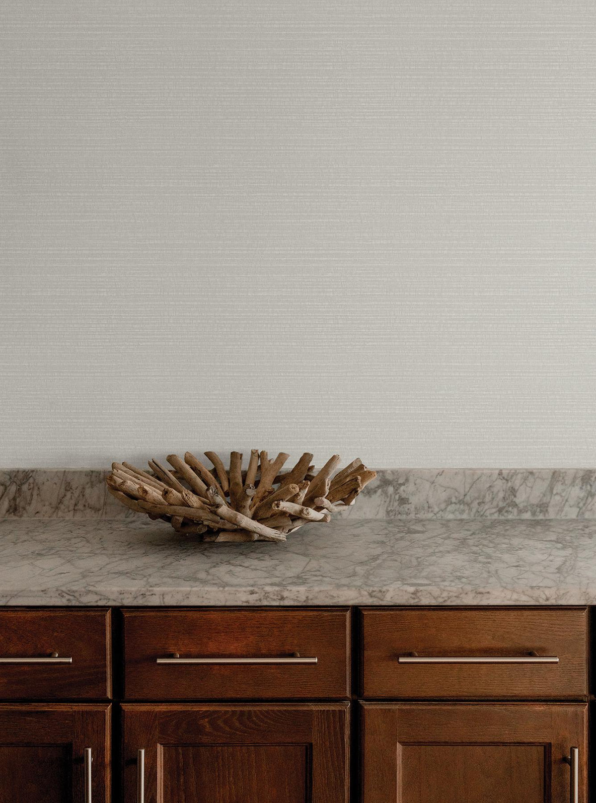 York Wallcoverings Sky Line Light Grey Textured Wallpaper