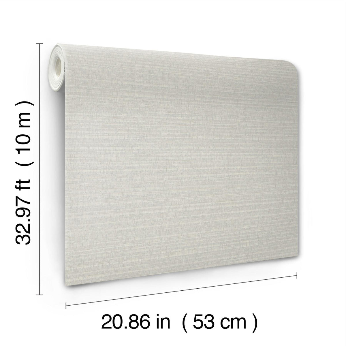 York Wallcoverings Sky Line Light Grey Textured Wallpaper