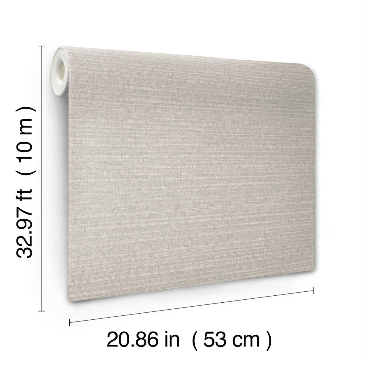 York Wallcoverings Sky Line Grey Textured Wallpaper