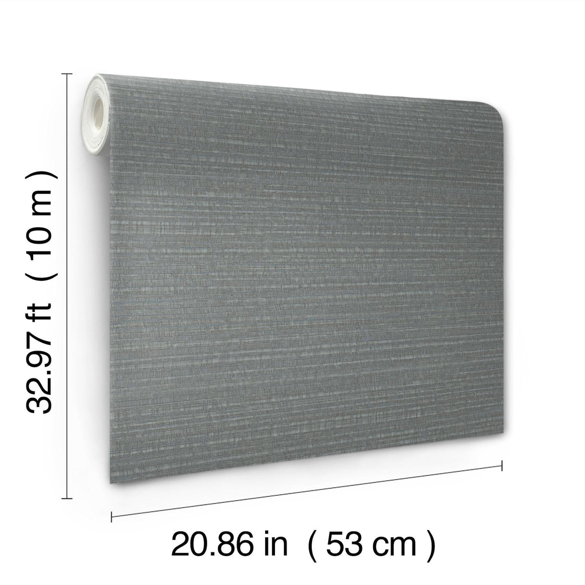 York Wallcoverings Sky Line Slate Textured Wallpaper