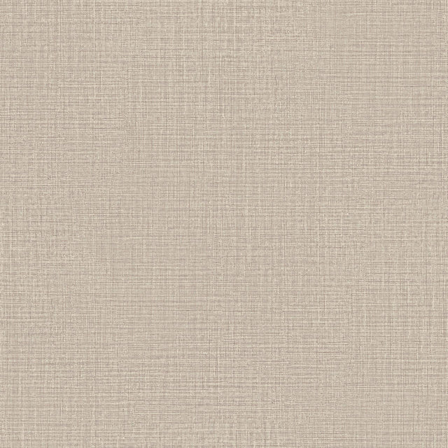 York Wallcoverings Georgette Taupe Faux Fabric Wallpaper