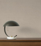 York Wallcoverings Georgette Taupe Faux Fabric Wallpaper