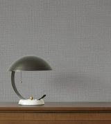 York Wallcoverings Georgette Dark Grey Faux Fabric Wallpaper