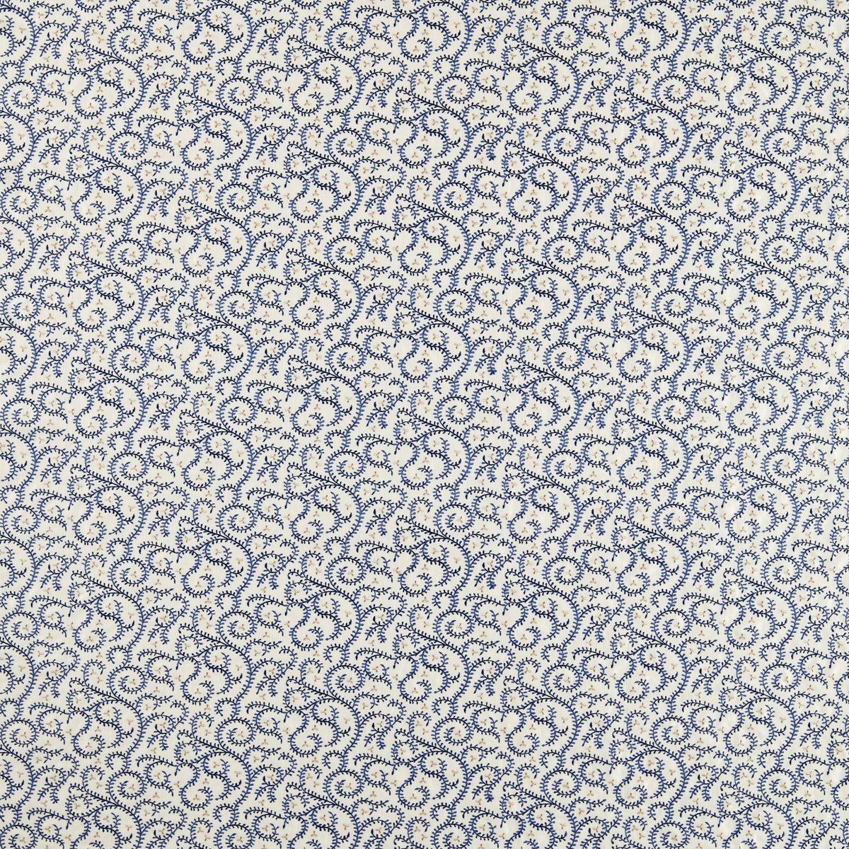 Clarke & Clarke BUTA EMBROIDERY INK Fabric