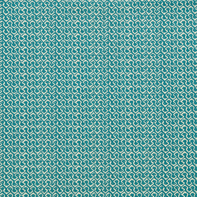 Clarke & Clarke KALPA TEAL Fabric