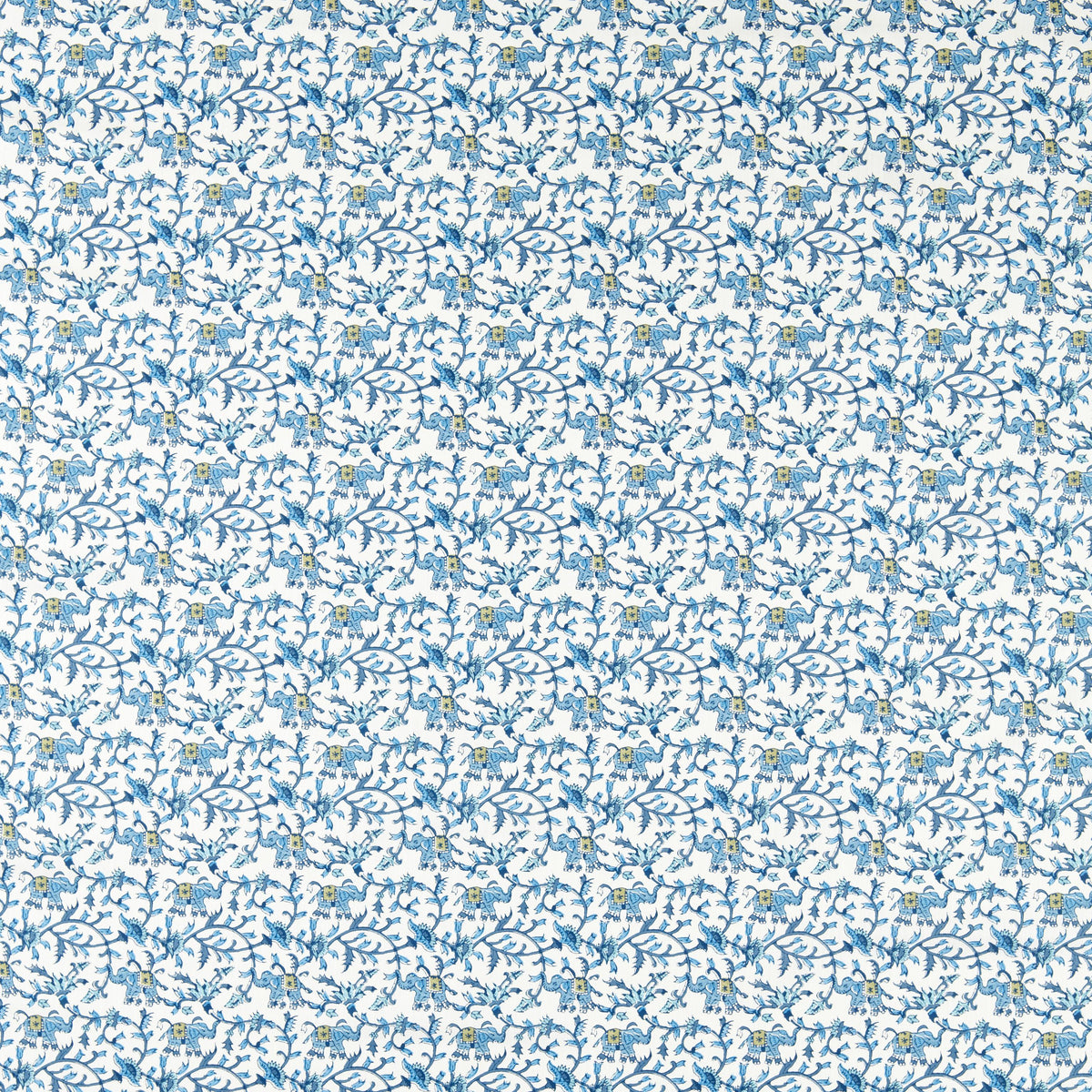 Clarke & Clarke HATHI COBALT Fabric