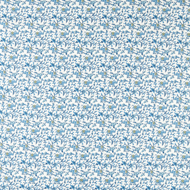 Clarke & Clarke HATHI COBALT Fabric