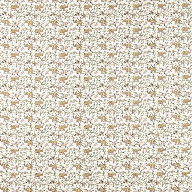 Clarke & Clarke HATHI NATURAL Fabric