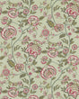 Clarke & Clarke BARMERI SAGE/BLUSH WP Wallpaper