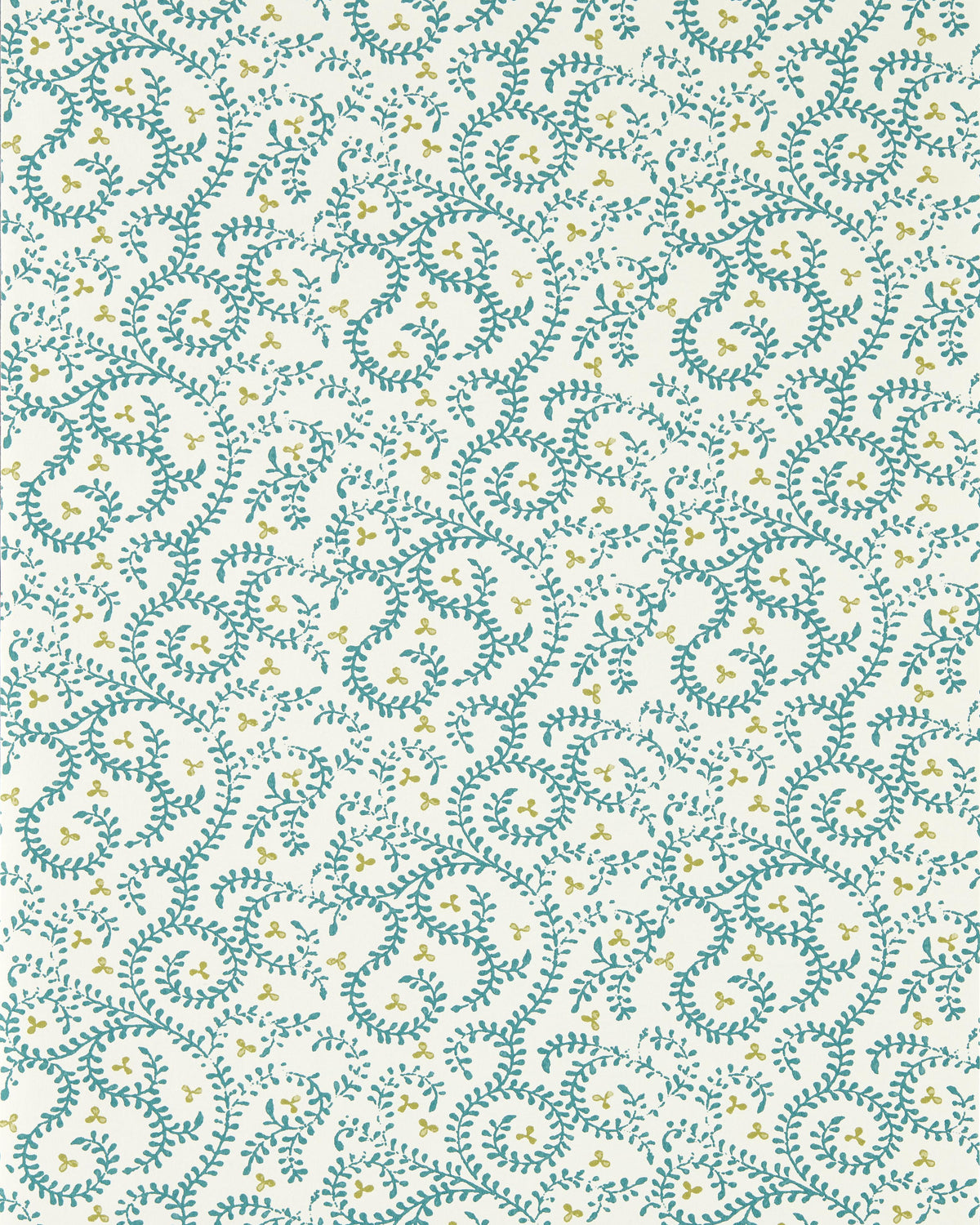 Clarke & Clarke BUTA TEAL WP Wallpaper
