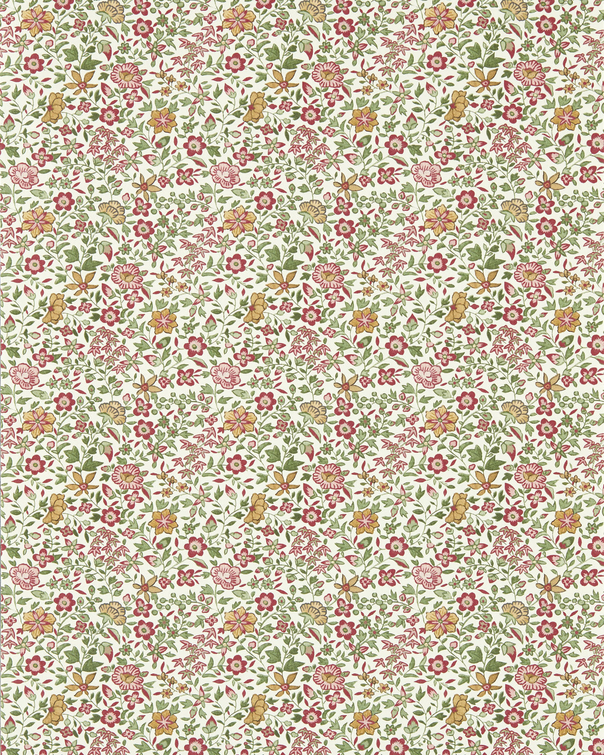 Clarke & Clarke GAMTHI SAGE/BLUSH WP Wallpaper