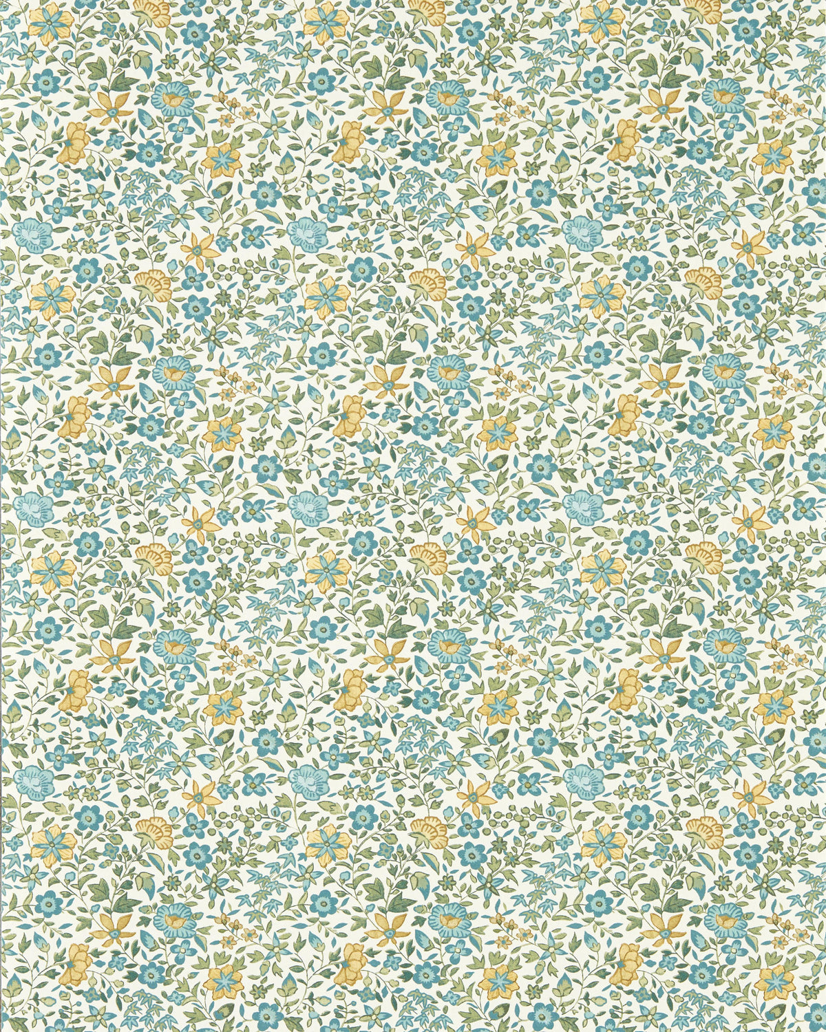 Clarke & Clarke GAMTHI TEAL WP Wallpaper