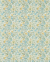 Clarke & Clarke GAMTHI TEAL WP Wallpaper