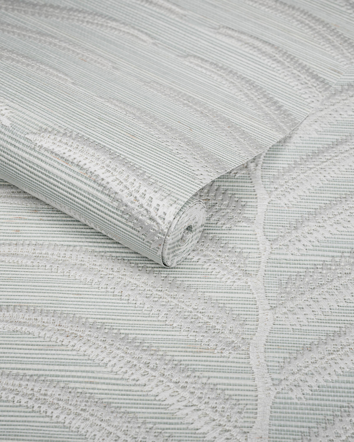 Kravet PLANTAE EMB SISAL ALABASTER Wallpaper